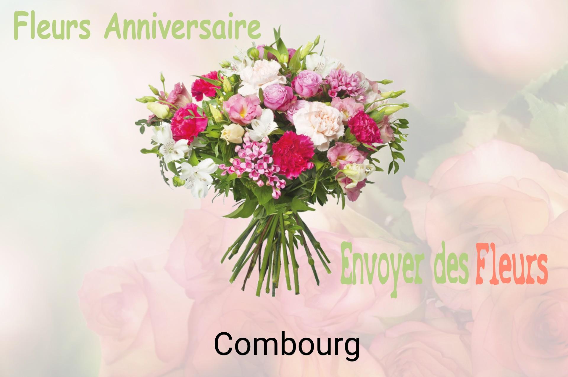Bouquet de fleurs d’anniversaire livré à Combourg