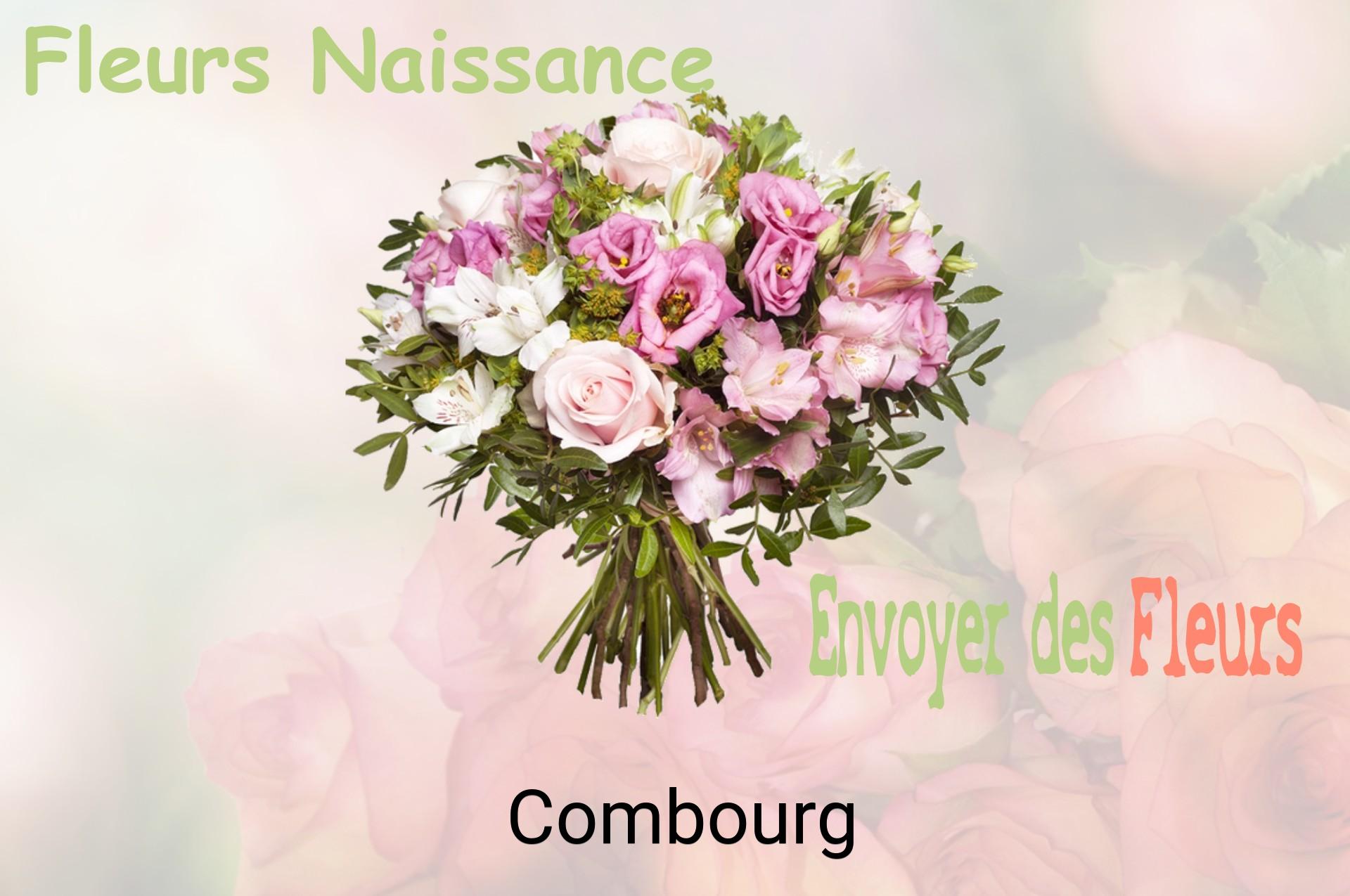 Bouquet de fleurs de naissance livré à Combourg